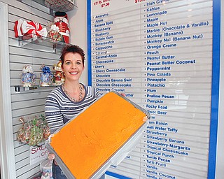 Michele Newman of Warren and just one of the many many flavors of fudge