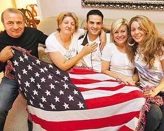 Virgil ( dad ) Minerva ( mom ) Chip - Cindy Zaborsky ( fiancee ) and Bianca ( sister ) Gilea all together again