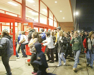 Black Friday shoppers Boardman, OH November 28, 2008.