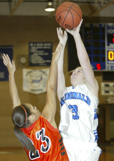 Wellsville vs McDonald December 18, 2008