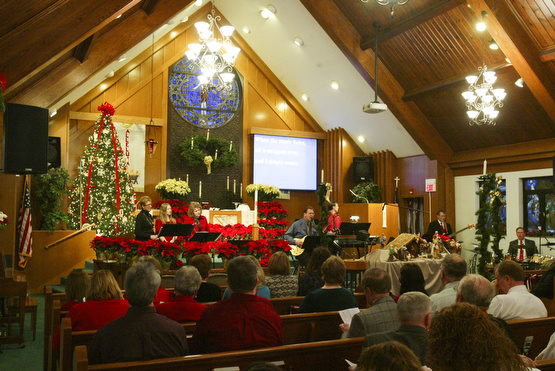Christmas Eve at Good Hope Lutheran Church Boardman.