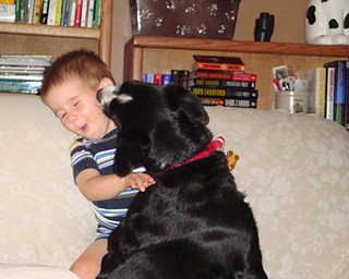 GRANDSON ANDREW MORAN 2 WITH TALLY, BORDER COLLIE MIX, ALSO 2.
FROMGRANDSON ANDREW MORAN 2 WITH TALLY, BORDER COLLIE MIX, ALSO 2.
FROM JIM HICKOK OF CANFIELD JIM HICKOK OF CANFIELD