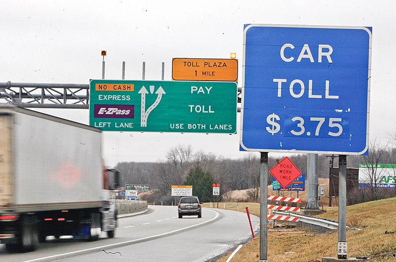 Westgate of the Pa Turnpike or Welcome to high tolls