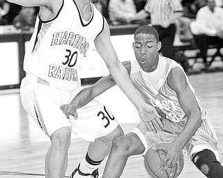 JARELLE BURT OF EAST DRIVES AROUND ANGEL GONZALAZES OF HARDING