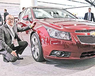Vice President of Daewood Design Taewan Kim with Chevrolet Cruze