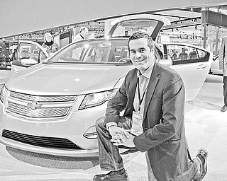 Bob Boniface with Chevrolet Volt
