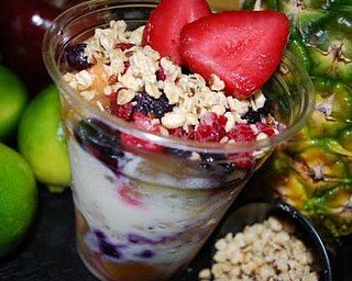 Fruit & Yogurt Parfait from The Flaming Ice Cube