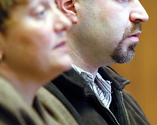 Steve Croley gets sentenced on 4 counts of animal cruelty with his attorney Holly Hanni in Judge Robert Douglas courtroom in Youngstown Municipal Court