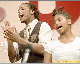 2.4.2009
Youngstown State University's Gospel Choir Performs at Kilcawley Center to start off Black History Month, Wednesday night.