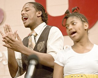 2.4.2009
Youngstown State University's Gospel Choir Performs at Kilcawley Center to start off Black History Month, Wednesday night.
