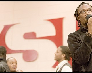 2.4.2009
Youngstown State University's Gospel Choir Performs at Kilcawley Center to start off Black History Month, Wednesday night.