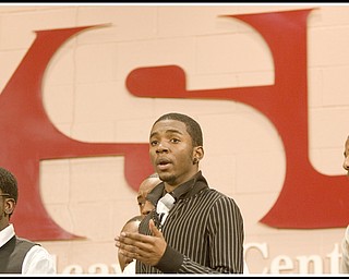 2.4.2009
Youngstown State University's Gospel Choir Performs at Kilcawley Center to start off Black History Month, Wednesday night.