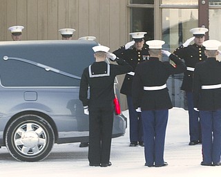 Funeral of USMC Sgt.David W. Wallace