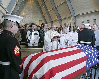 Funeral of USMC Sgt.David W. Wallace