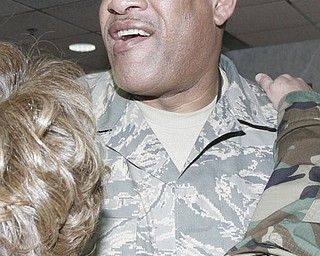 Six members of the 910th Force Support Squadron deploy to Bagram AB, Afghanistan Friday, February 6, 2009.