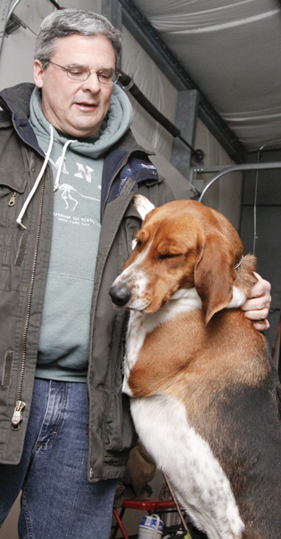 Megan Anderson and Bob Urban take their show dogs to NYC