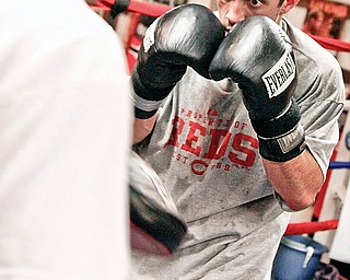 Jake Giuriceo training