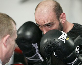 Pavlik Training at Southside Boxing Club, Wednesday February 18, 2009