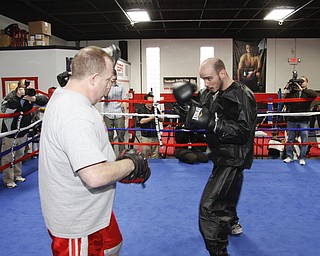 Pavlik Training at Southside Boxing Club, Wednesday February 18, 2009