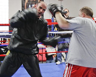 Pavlik Training at Southside Boxing Club, Wednesday February 18, 2009