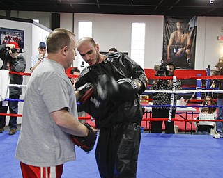 Pavlik Training at Southside Boxing Club, Wednesday February 18, 2009