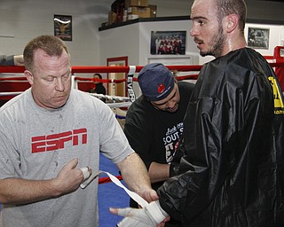 Pavlik Training at Southside Boxing Club, Wednesday February 18, 2009
