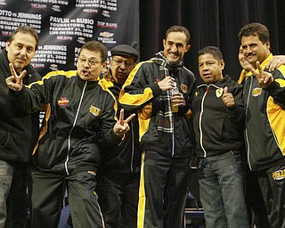 Pavlik Rubio Weigh In at the Chevy Centre.