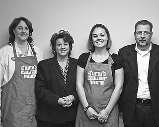 <p>Special to The Vindicator</p>
<p>FLOWER POWER: By selling carnations on St. Patrick’s Day, the Eastern Regional Kidney Foundation hopes to raise funds that will enable the foundation to help renal patients who are overwhelmed by the costs of medications and transportation. Prepared to take part in the fundraiser are, from left, Mariann Haschenburger, Megan Begala, Erin Dean and Chuck Stevens, foundation volunteers. </p>