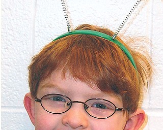 READY FOR ST. PATRICK’S DAY: This little leprechaun is Sam James, who attends kindergarten at Currie Elementary in Fowler Township.