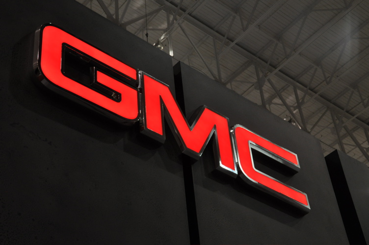 GMC display at the 2009 Cleveland Auto Show