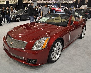 Cadillac XLR-V at the 2009 Cleveland Auto Show