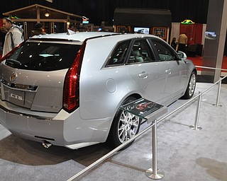 Cadillac CTS wagon at the 2009 Cleveland Auto Show
