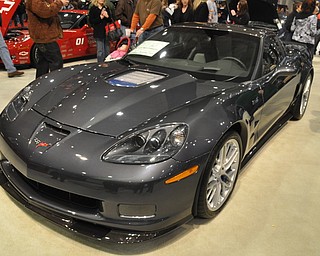 Chevrolet ZR1 Corvette at the 2009 Cleveland Auto Show
