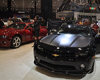 Chevrolet Camaro presentation at the 2009 Cleveland Auto Show
