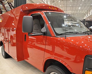 GMC custom service truck at the 2009 Cleveland Auto Show