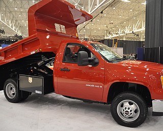 GMC 3500 service truck at the 2009 Cleveland Auto Show