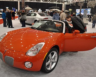 Pontiac Solstice at the 2009 Cleveland Auto Show
