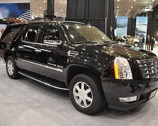 Cadillac Escalade at the 2009 Cleveland Auto Show