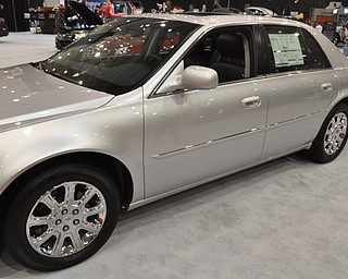 Cadillac DTS at the 2009 Cleveland Auto Show