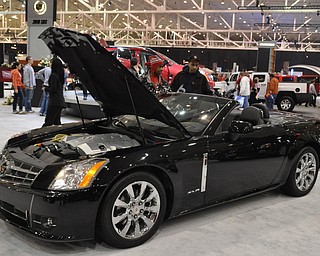 Cadillac XLR-V at the 2009 Cleveland Auto Show