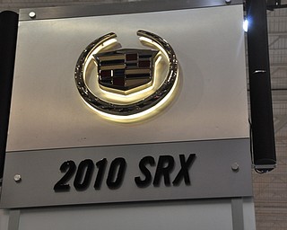 Cadillac SRX display at the 2009 Cleveland Auto Show