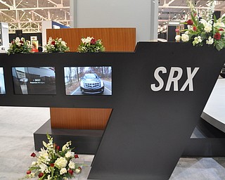 Cadillac SRX display at the 2009 Cleveland Auto Show