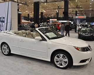Saab 9-3 at the 2009 Cleveland Auto Show