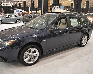 Saab 9-3 at the 2009 Cleveland Auto Show