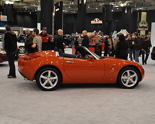 Pontiac Solstice at the 2009 Cleveland Auto Show