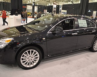 Saturn Aura at the 2009 Cleveland Auto Show
