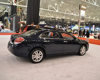 Saturn Aura at the 2009 Cleveland Auto Show