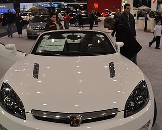 Saturn Sky at the 2009 Cleveland Auto Show