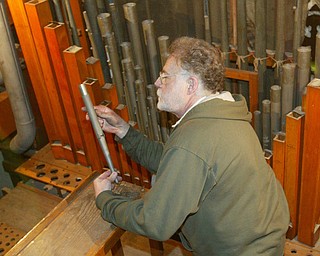 Restoration of Stambaugh Auditorium Skinner pipe organ.
