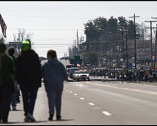 3.15.2009
Market Street during the 31st annual Mahoning Valley St. Patrick's Day Parade.
Geoffrey Hauschild